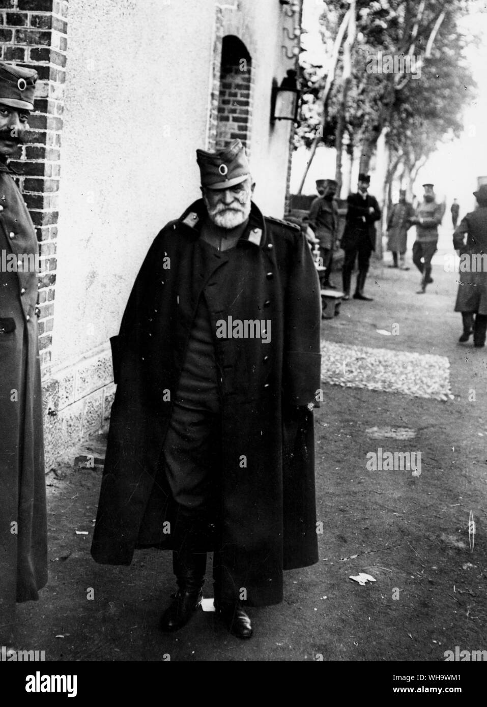 WW1/ Marshal Voivode Putnik, Generalissimo of the Serbian Army. Stock Photo