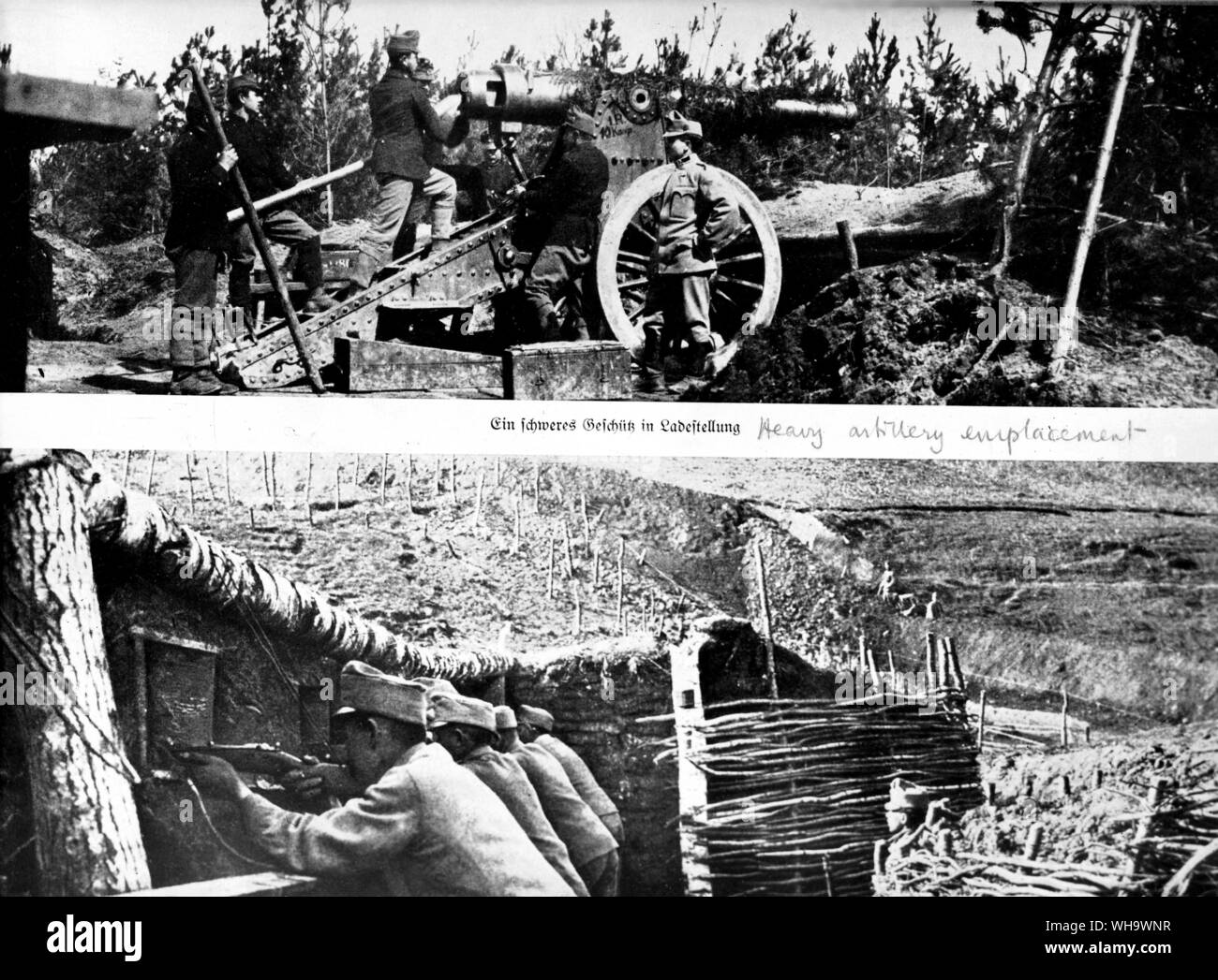 Heavy artillery world war one hires stock photography and images Alamy