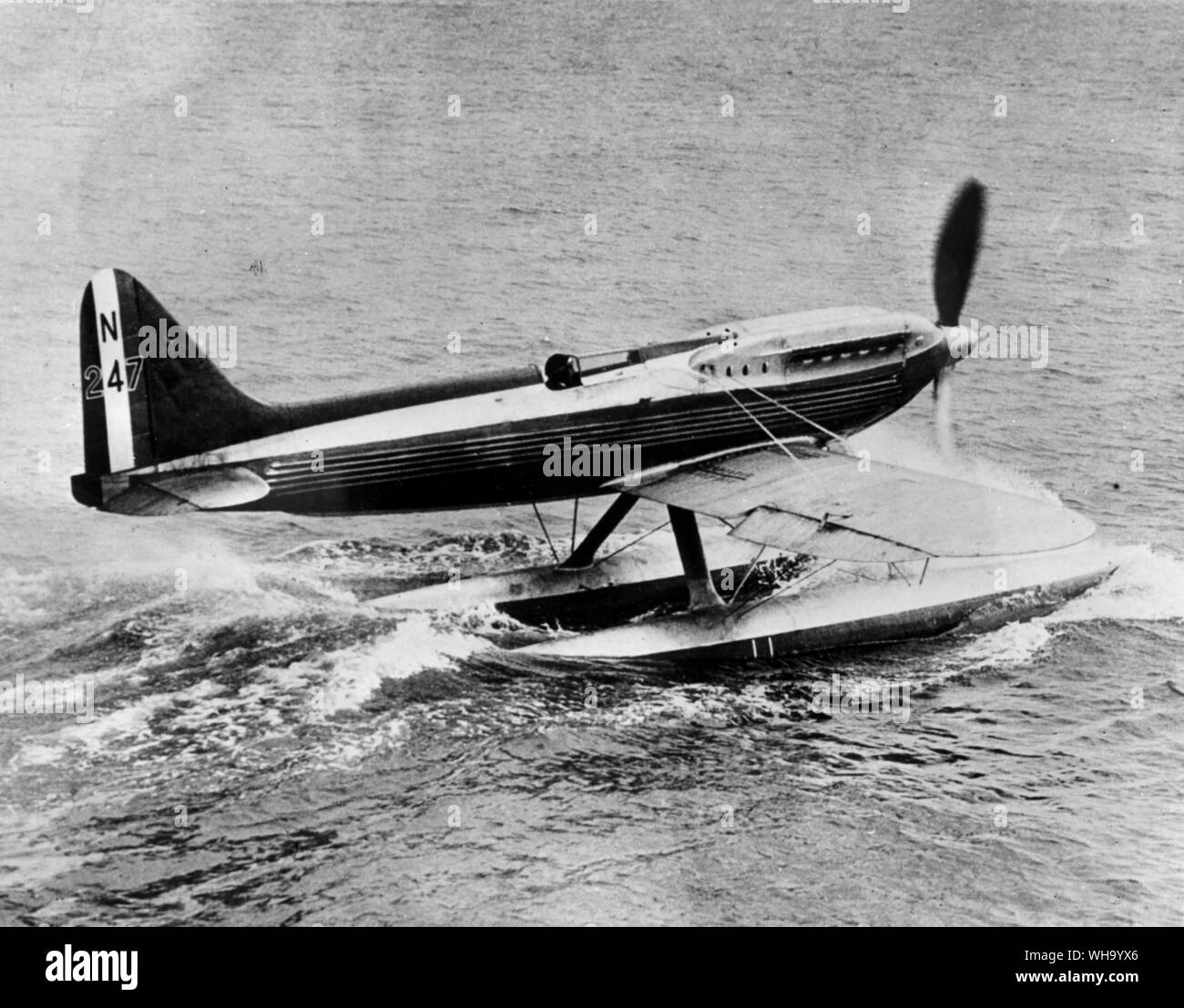 WW2/ Battle of Britain: Sea plane Stock Photo