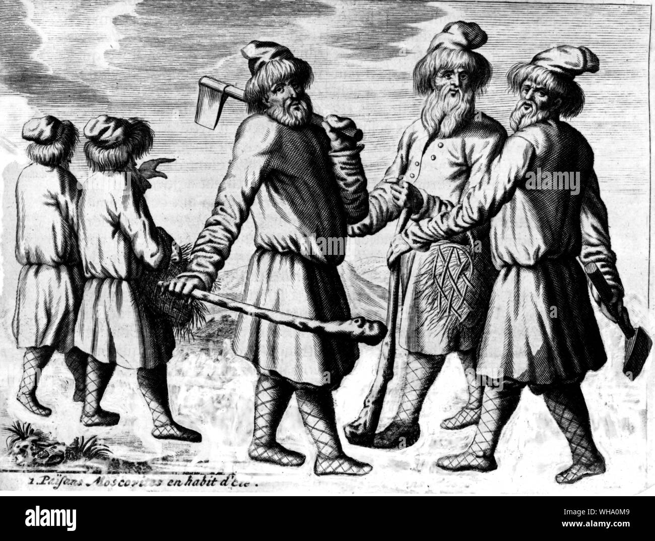 Russian peasants hi-res stock photography and images - Alamy