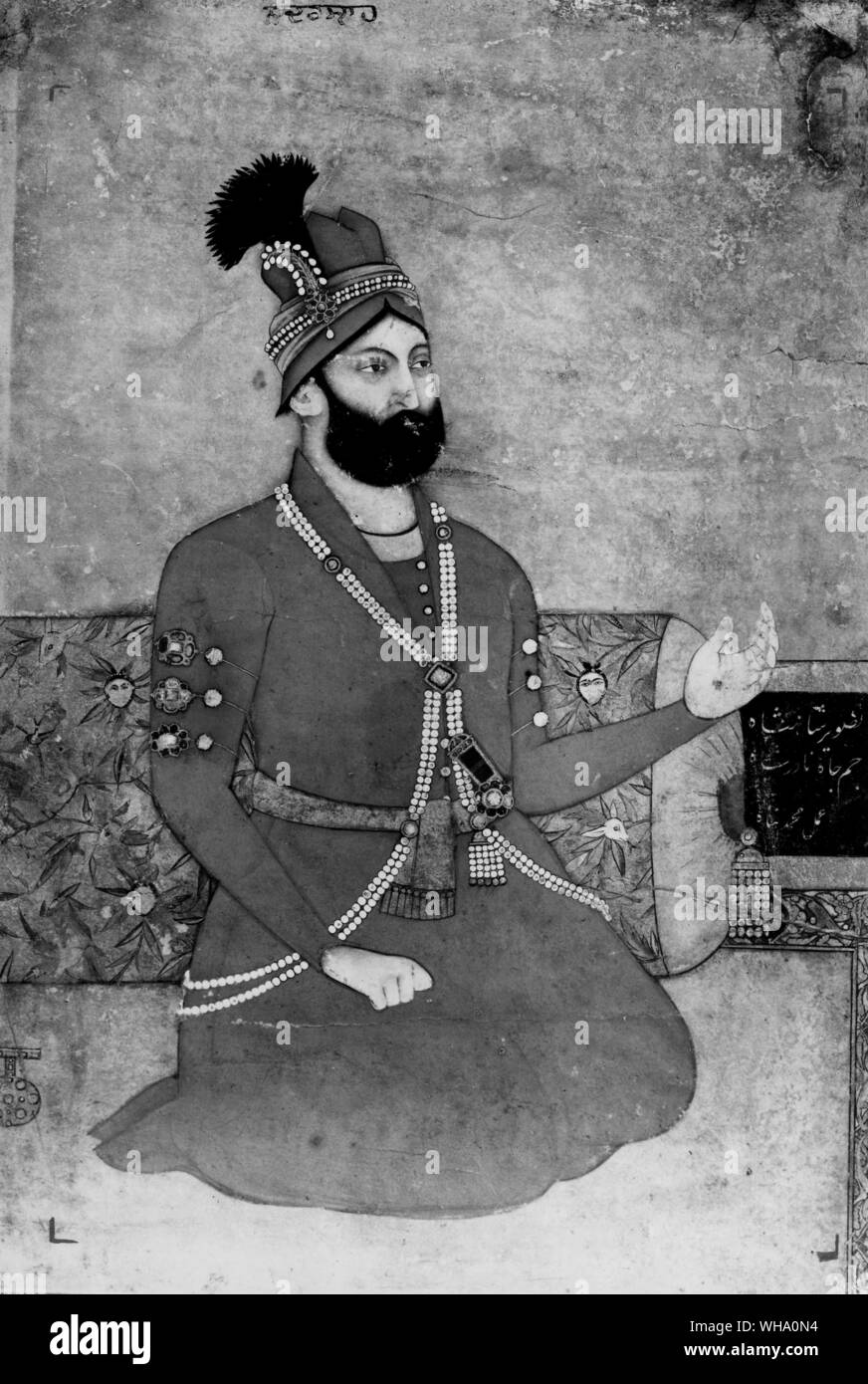 India: Nadir Kuli, Mughal. late 18th Century Stock Photo - Alamy