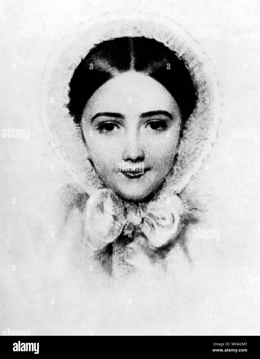 Miss Frances Louisa Tracy, second wife of Morgan, John Pierpont Sr. (J. P. Morgan) US businessman, financier, and steel industrialist; co-founded U.S. Steel Corp. 1901  1837-1913 (His first wife died four months after their wedding and he married his second wife three years later) Stock Photo