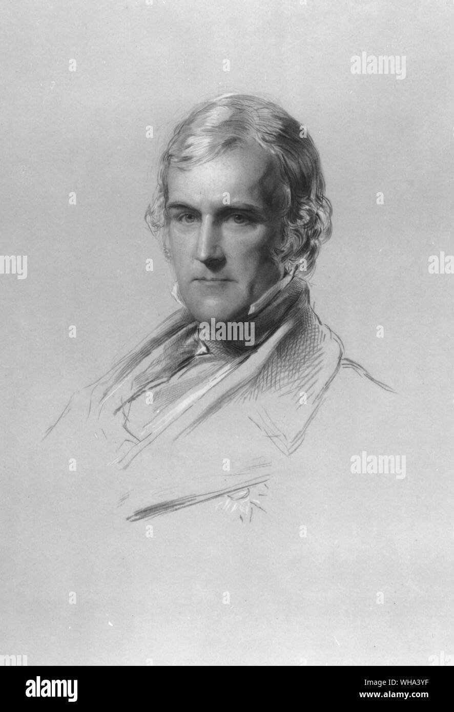Stratford Canning, Viscount Stratford de Redcliffe (1786-1880), Diplomat . Spent most of his career as ambassador in Constantinople, exercising great influence over the Sultan and his advisers and playing a key role in the diplomatic events leading to the outbreak of the Crimean War. Although he worked to prevent it, he thought war inevitable in the long run. . . Stock Photo