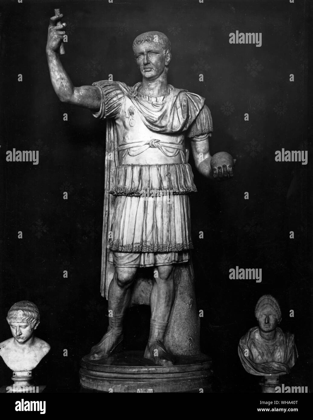 Claudius . Roman Ruler Emperor Stock Photo