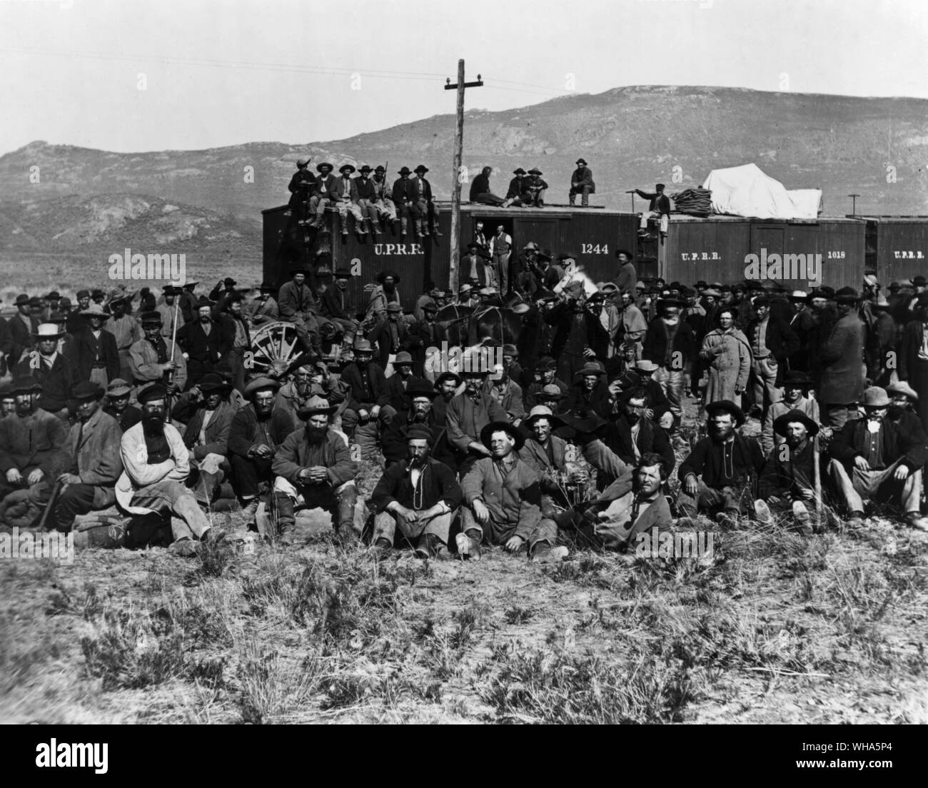 Transcontinental railroad hires stock photography and images Alamy