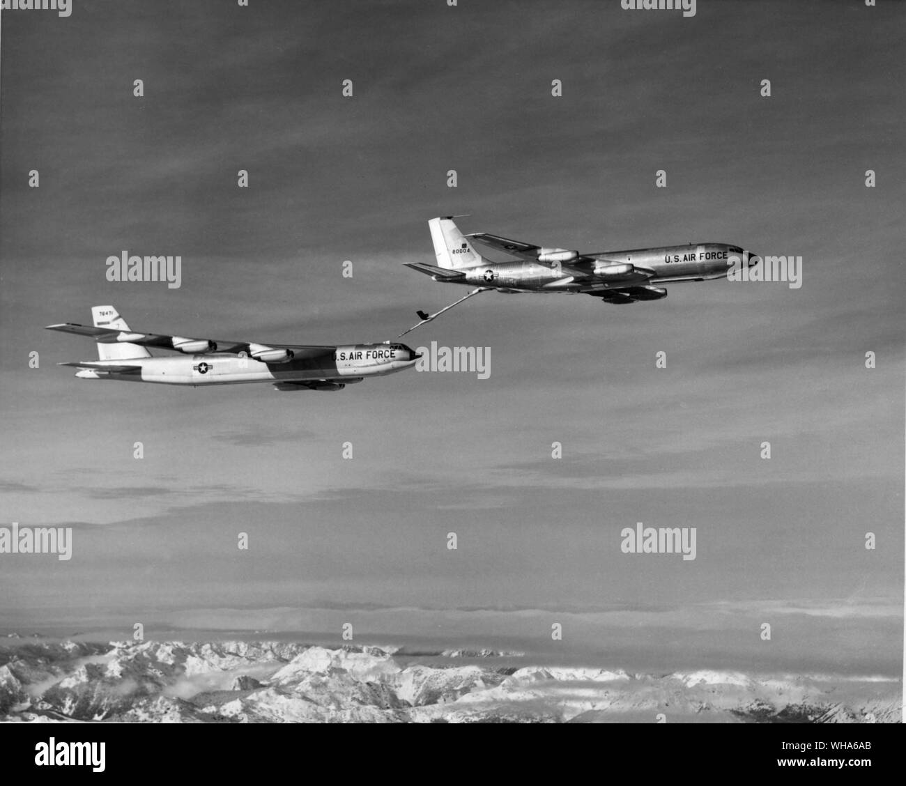 Boeing Airplanes. US Air Force Stock Photo