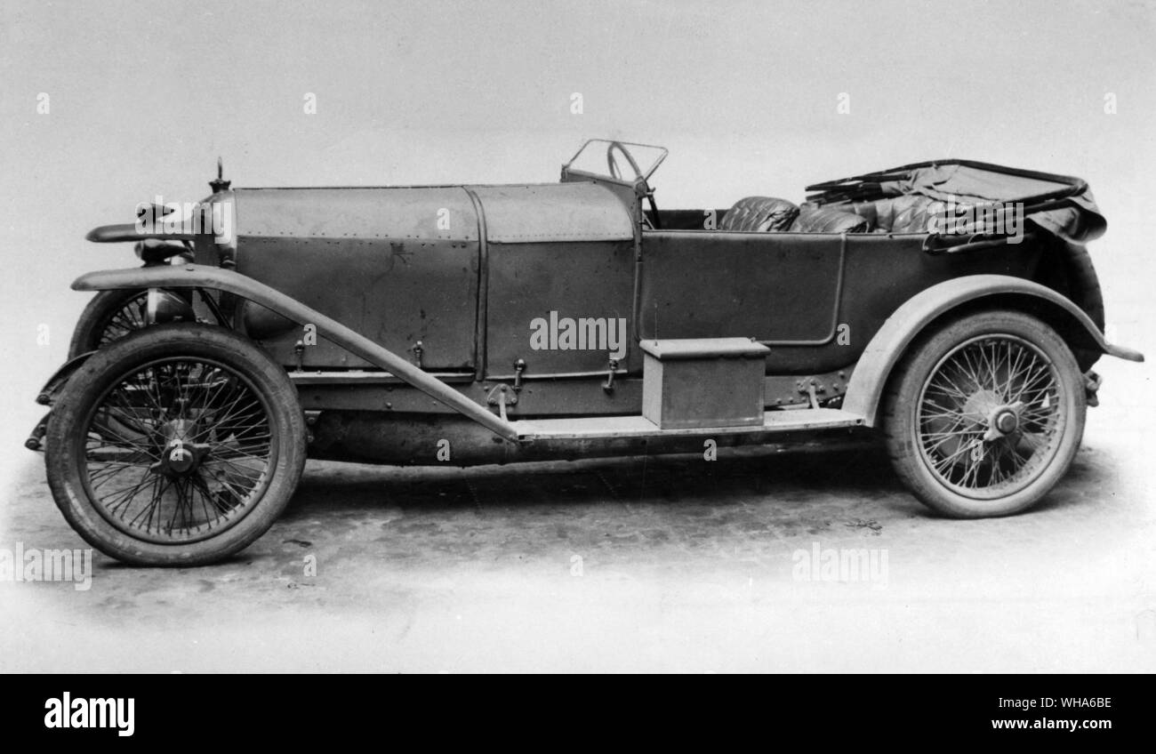 The first 3 litre Bentley 1919. Stock Photo