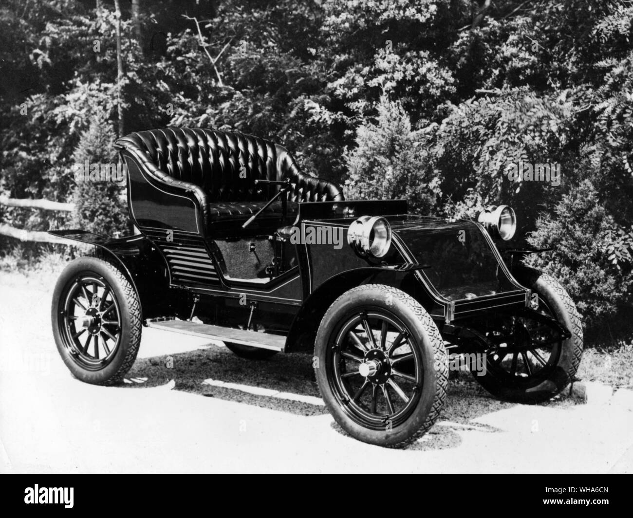 1906 Adams Farewell 5 cylinder runabout Stock Photo