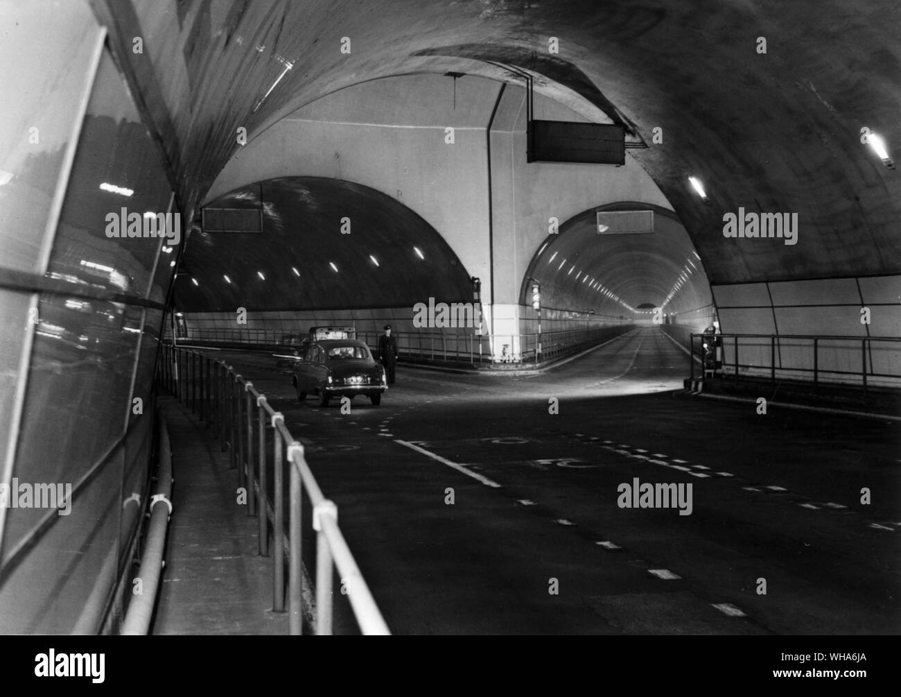 Mersey Tunnel Junction Chamber at Birkenhead Stock Photo Alamy