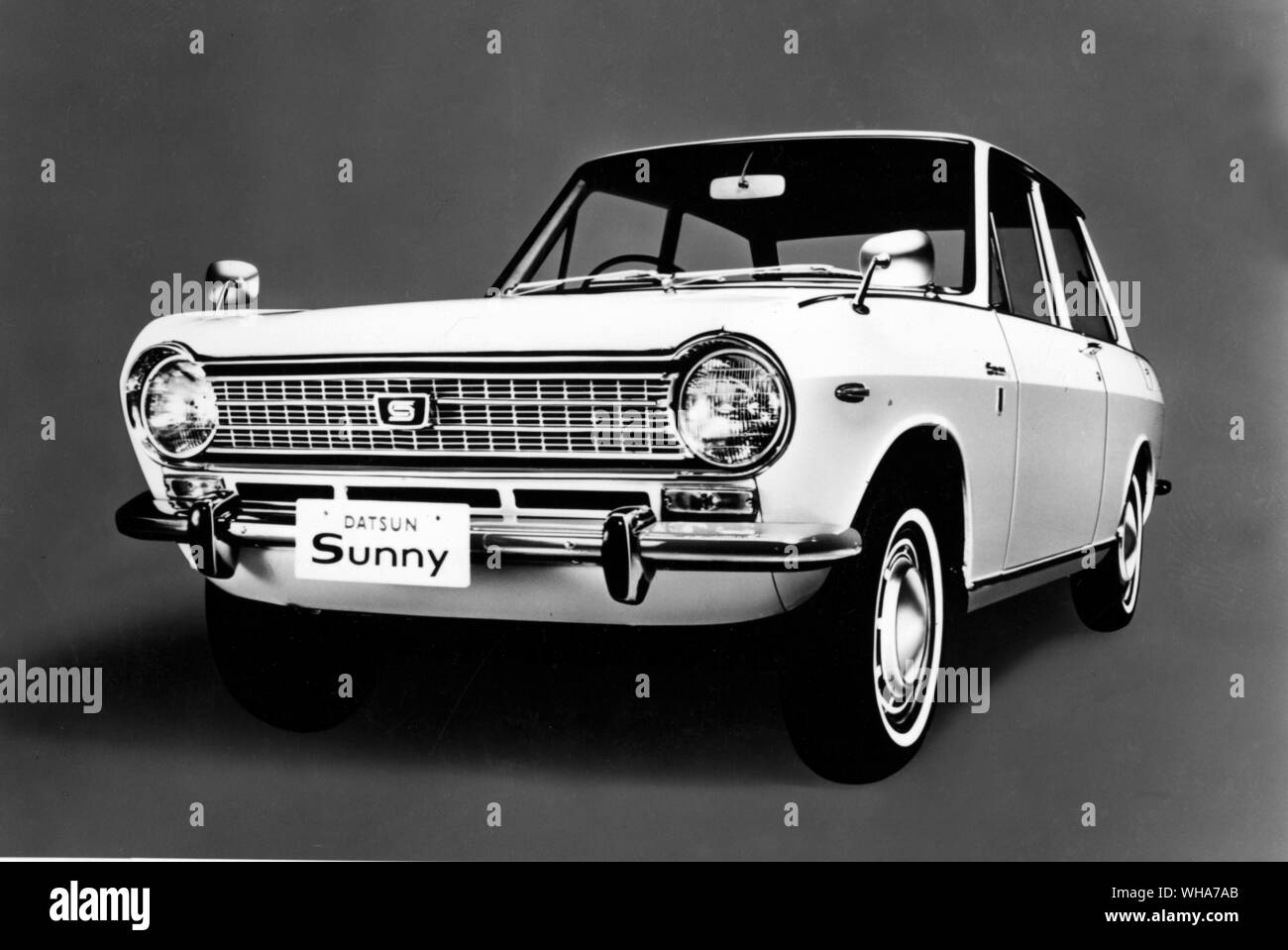 Datsun Sunny 2 door Deluxe Stock Photo
