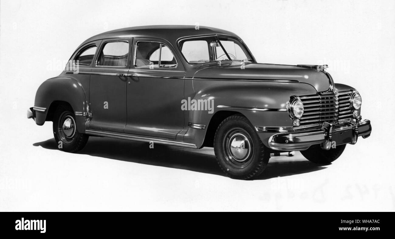 1942 Dodge. Chrysler Corp Detroit Stock Photo