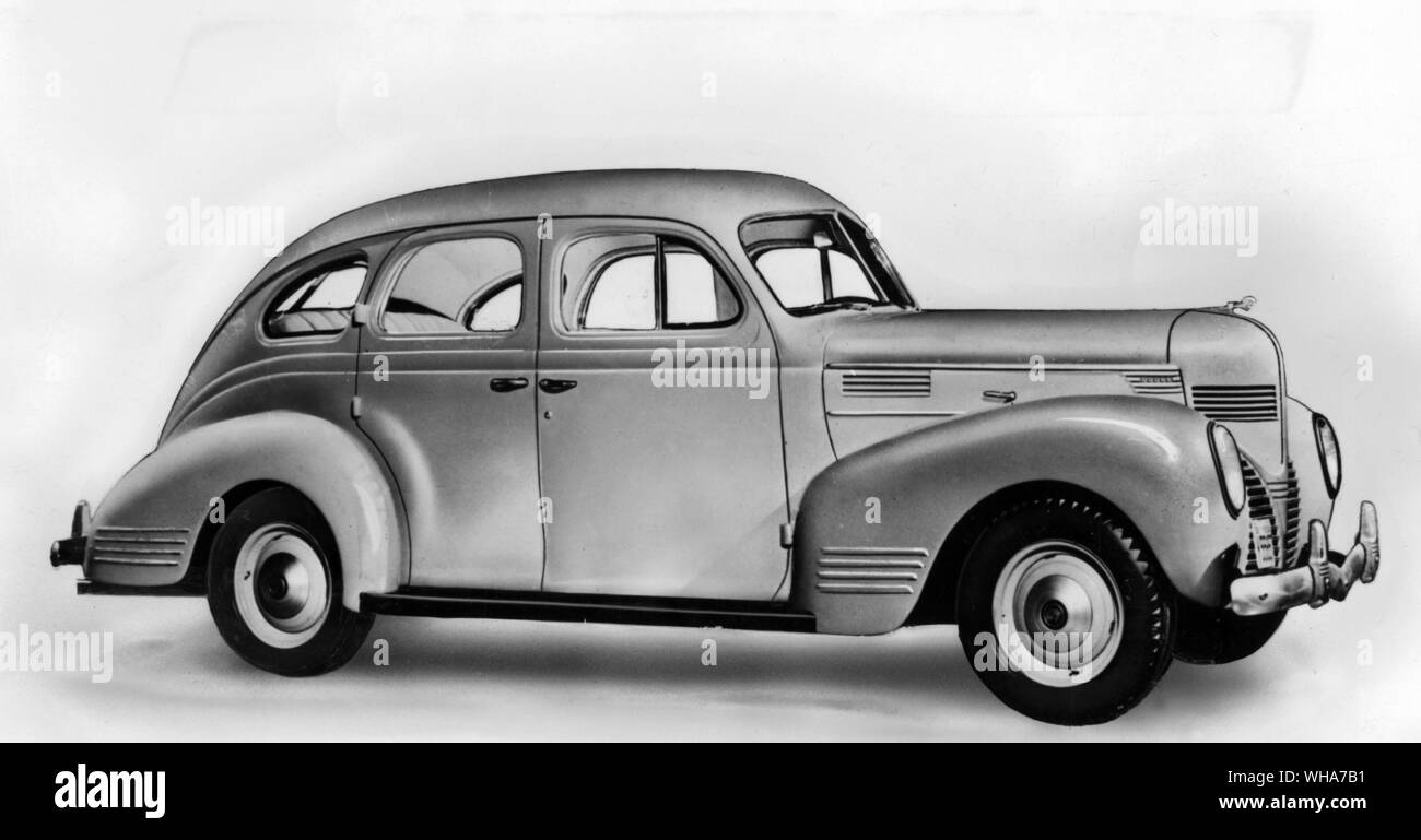 1939 Dodge De Luxe Six 3 1/2 litre sedan. Chrysler Corp Detroit Stock Photo