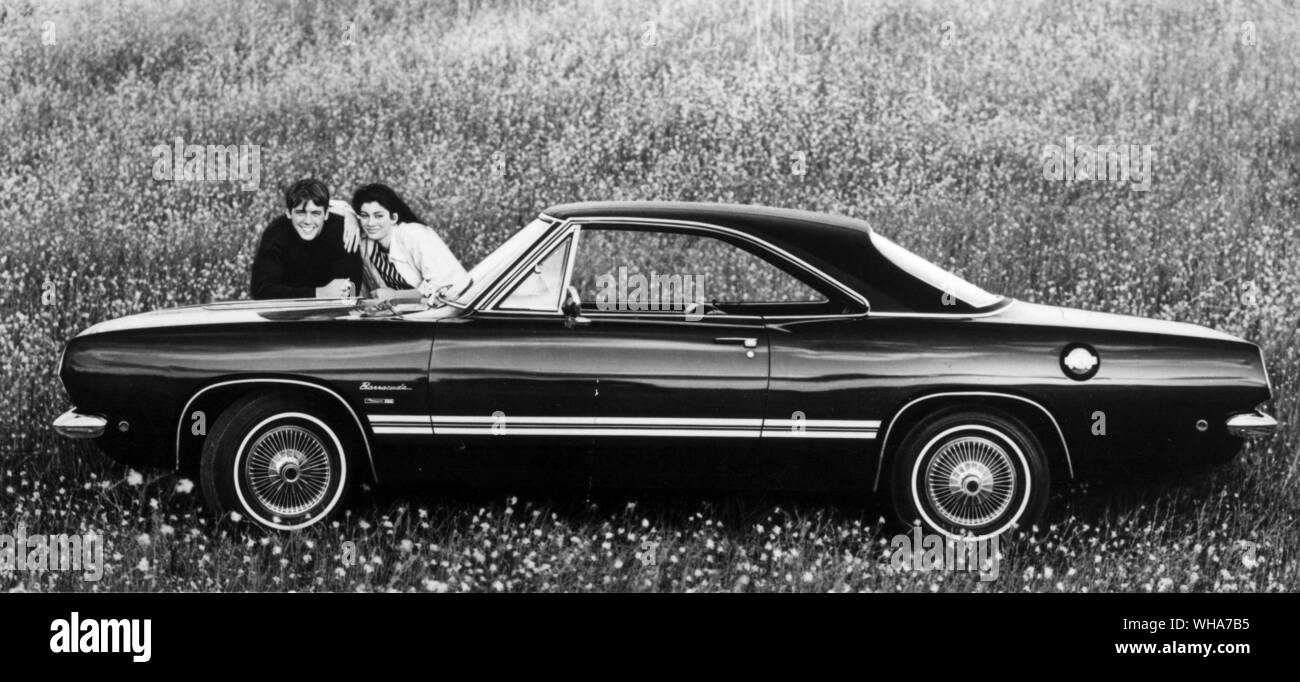 1968 Plymouth Barracuda hardtop coupe Stock Photo