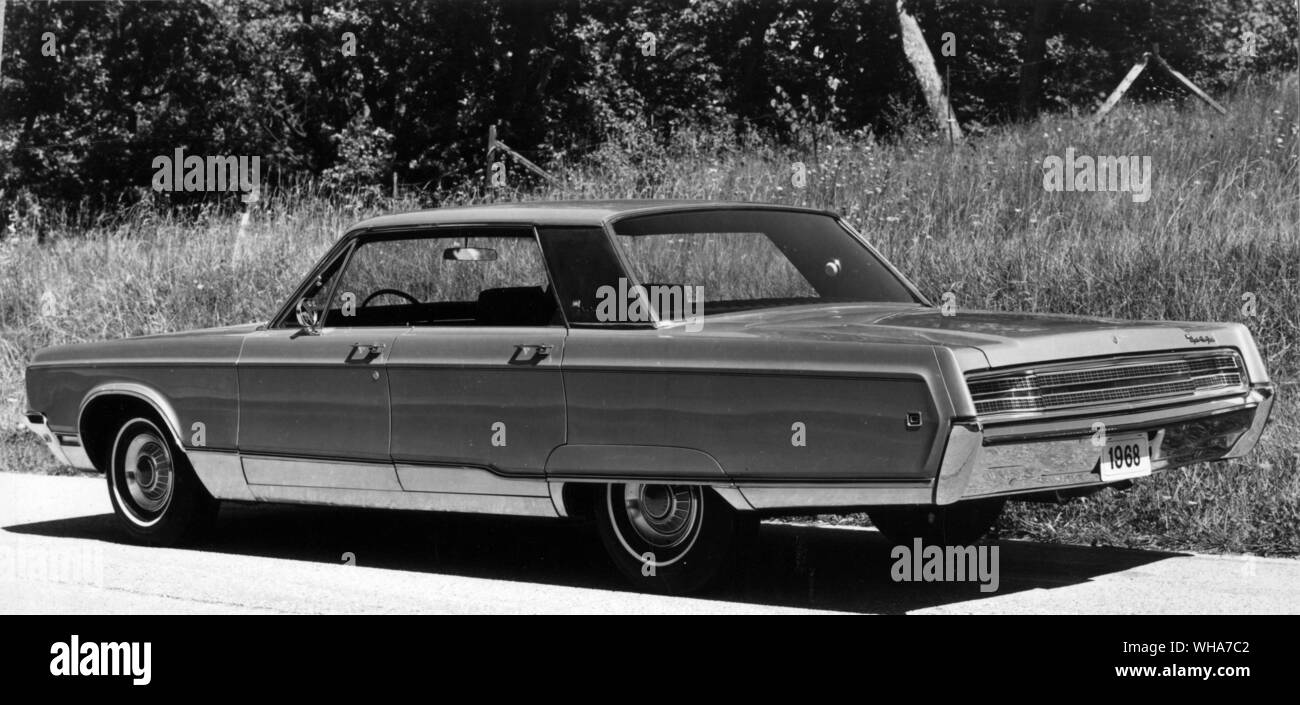 Chrysler New Yorker. 1968 Stock Photo