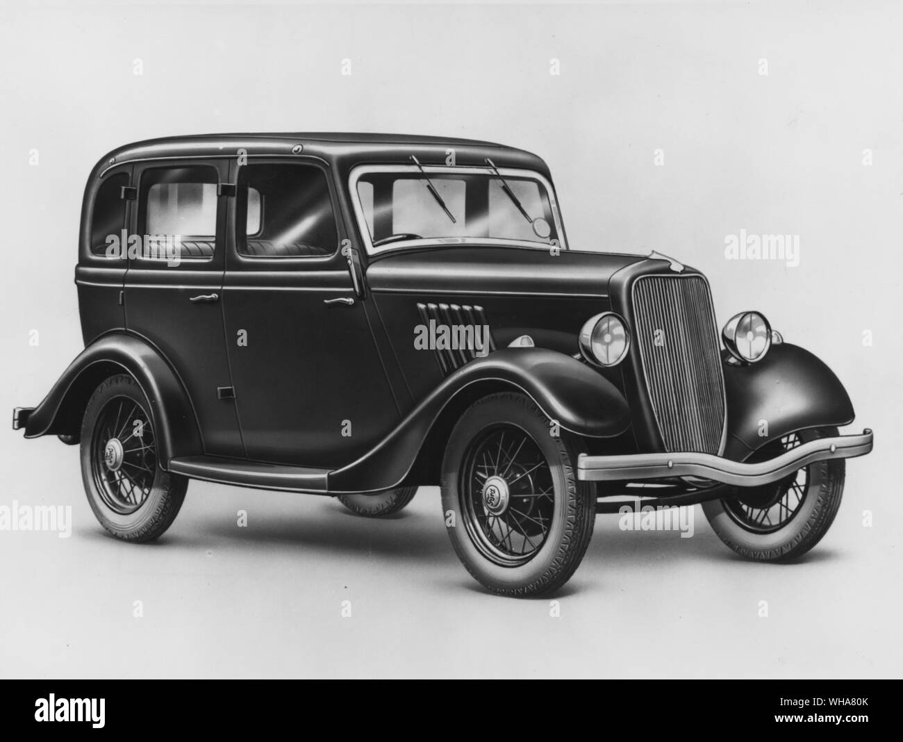 Ford Model Y 1933 Stock Photo