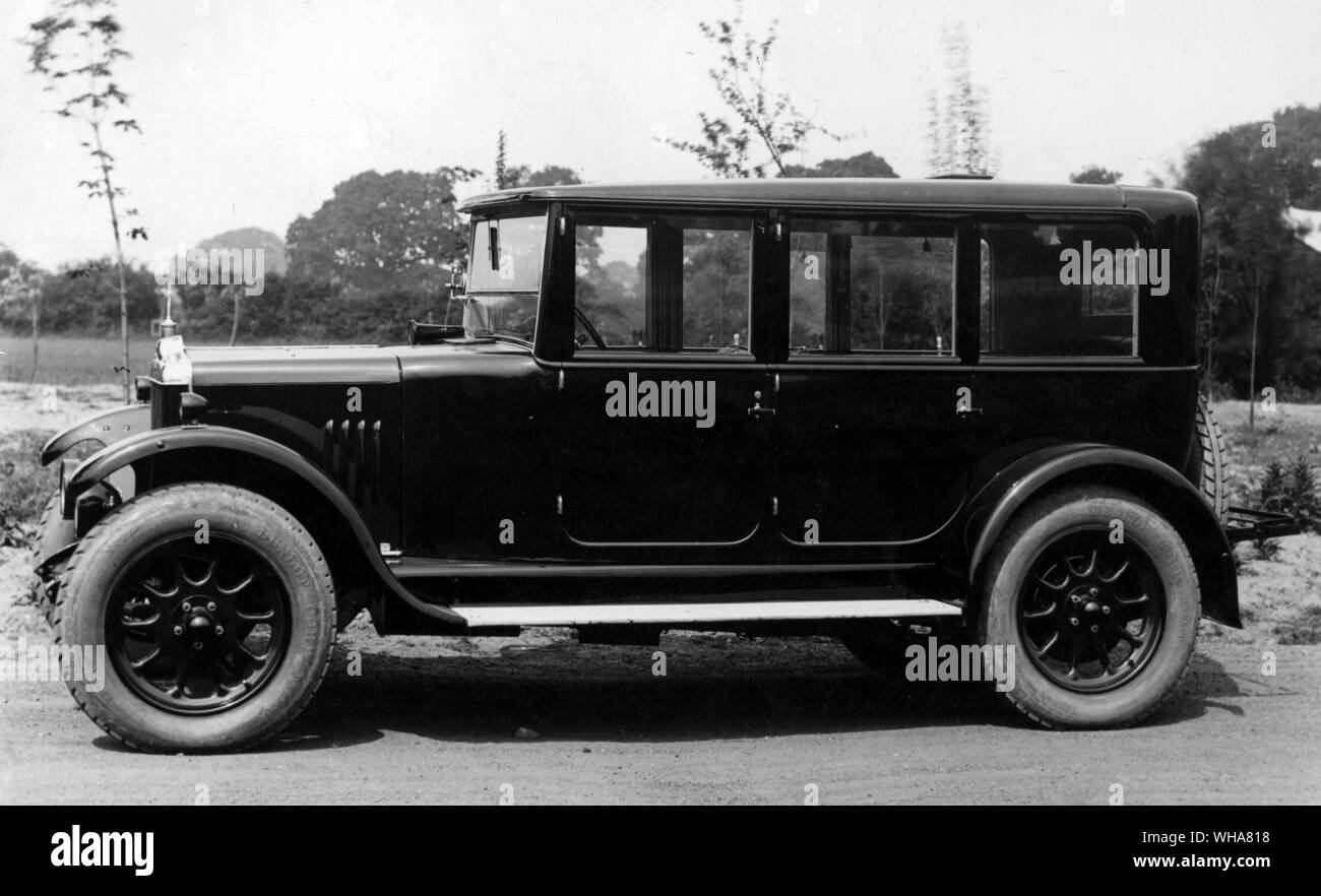1925 Pall Mall 14 HP Black Standard Stock Photo