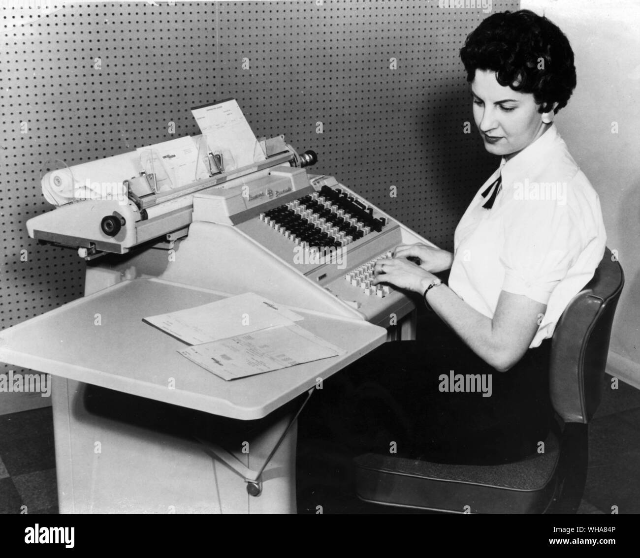 Typist Black and White Stock Photos & Images Alamy
