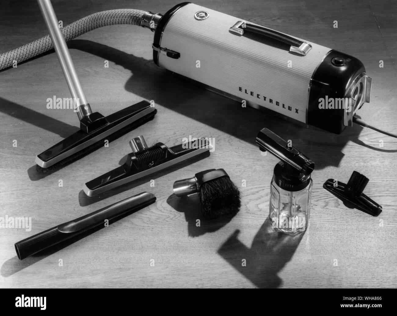 Electrolux Vacuum cleaner. attachments Stock Photo