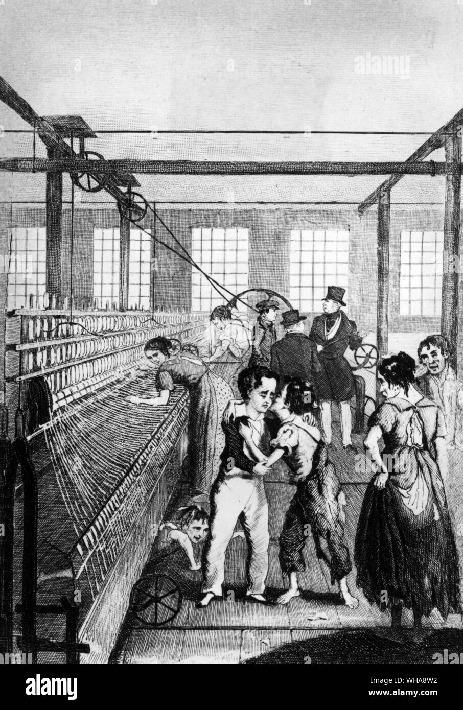 The factory boy illustrated by A Hervieu Stock Photo Alamy