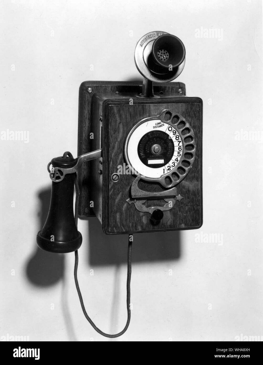 Strowger automatic telephone Stock Photo