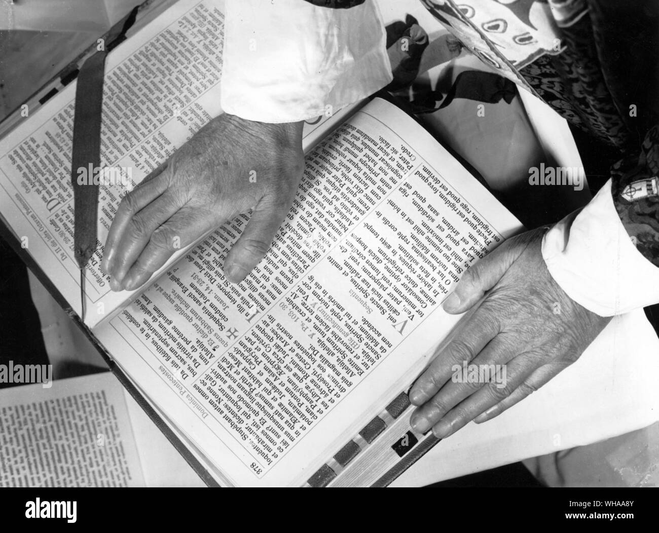 Religion . Catholic Rites. Mass Stock Photo