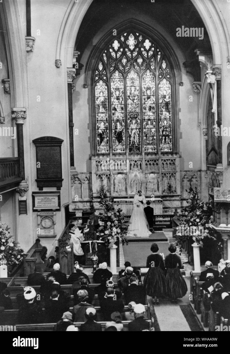 Catholic rites and weddings Stock Photo