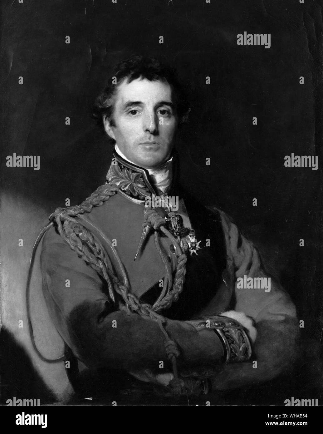 Arthur Wellesley, first Duke of Wellington 1814 by Sir Thomas Lawrence Stock Photo