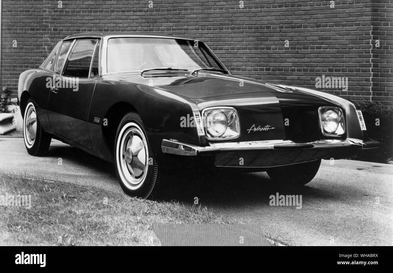 1964 Studebaker Avanti Stock Photo