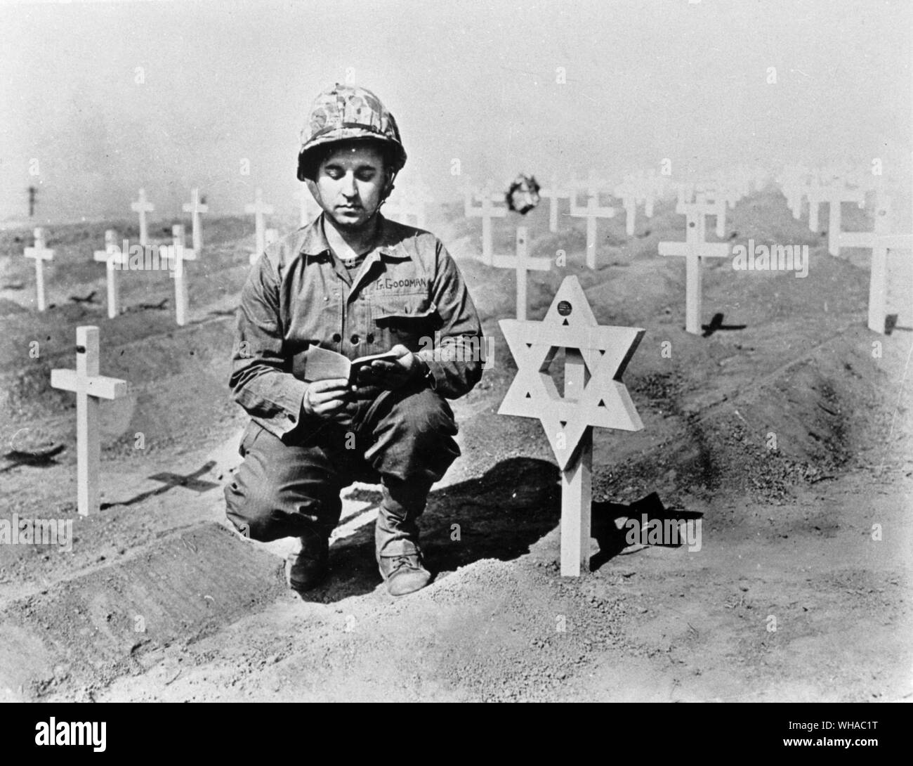 Korean Cemetery. Chap C Goodman Stock Photo