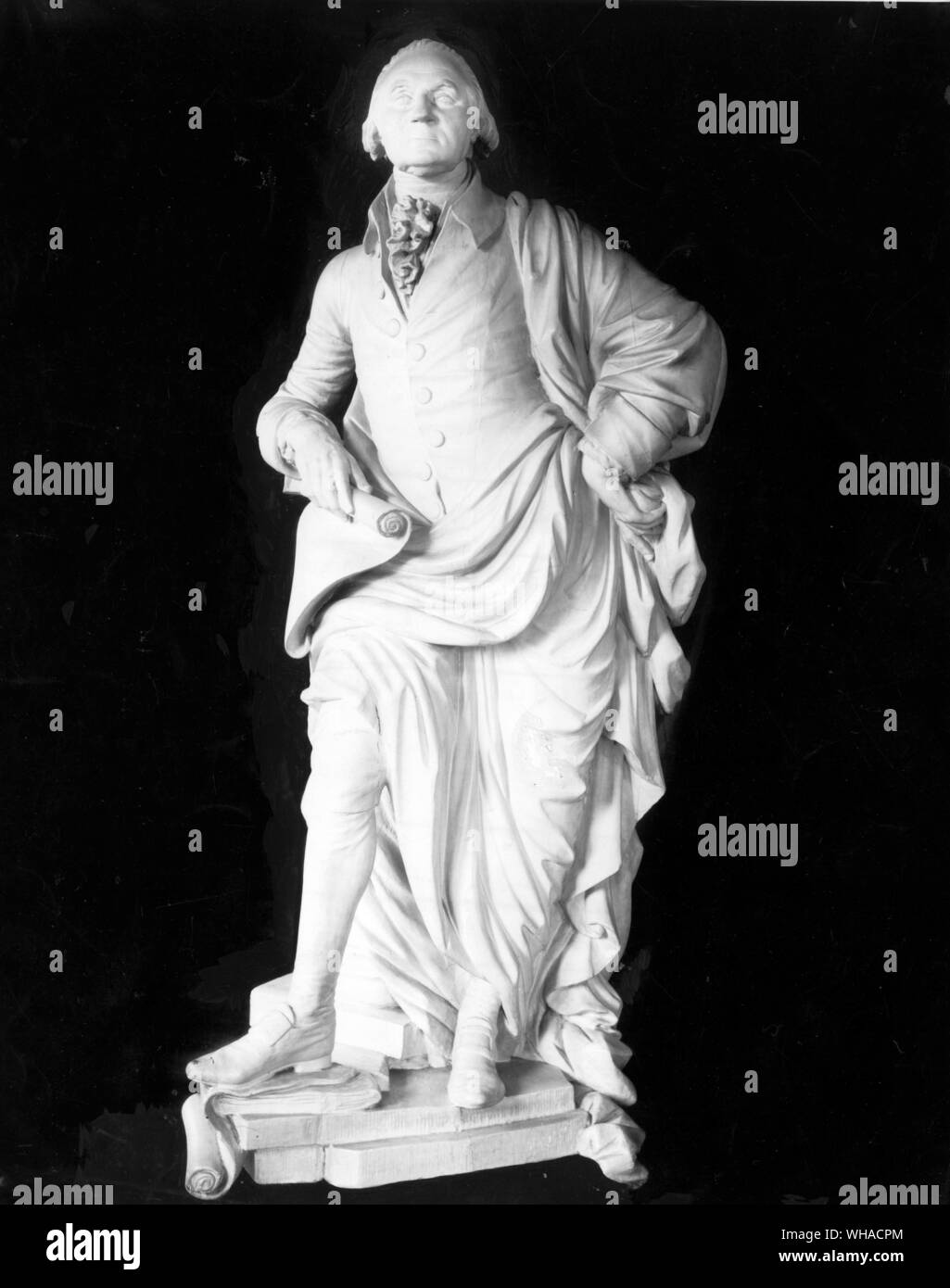 William Rush. George Washington 1814 Stock Photo