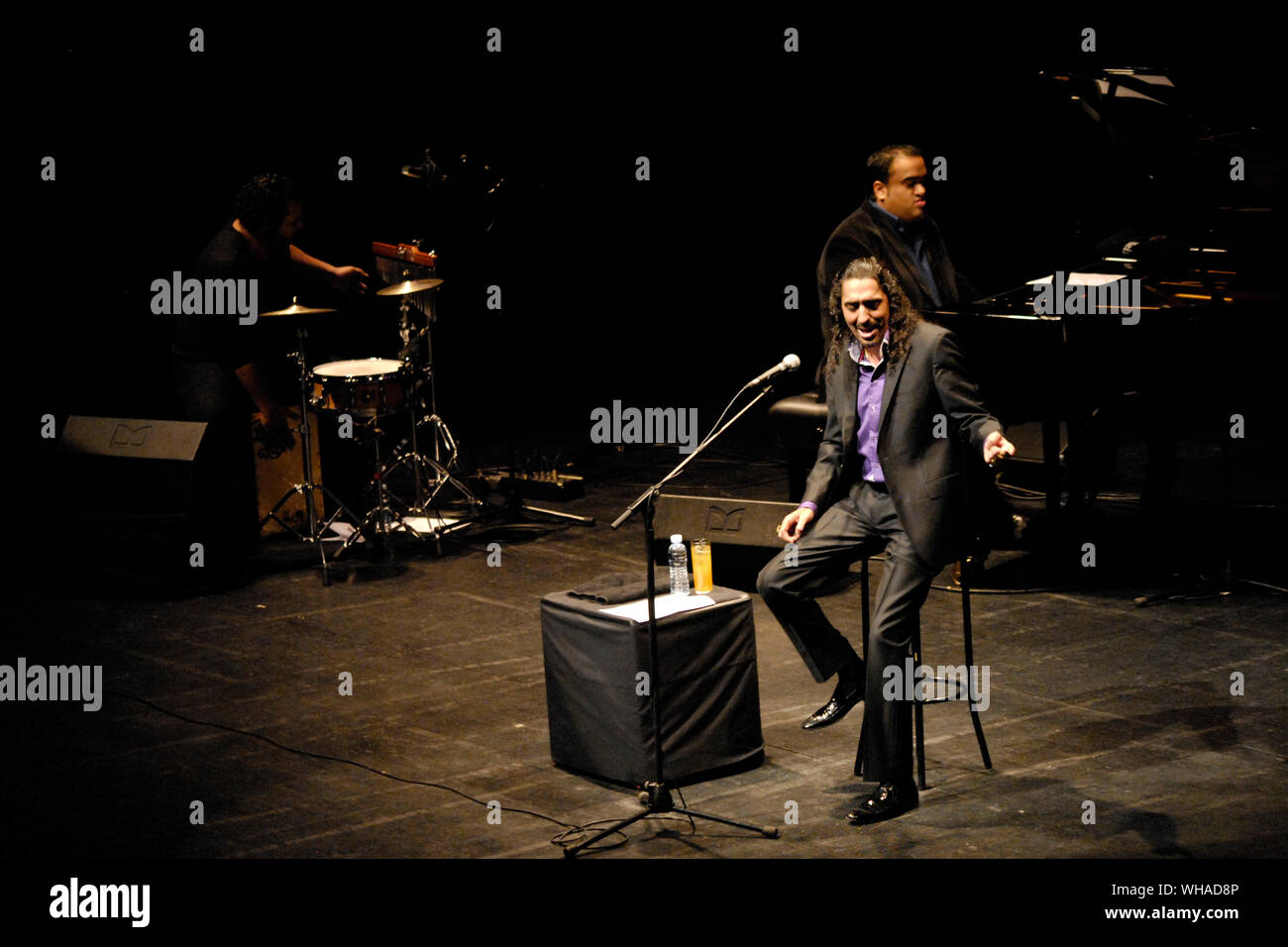 Diego el Cigala in concert in 2010 (Credit Image: © Julen Pascual Gonzalez) Stock Photo