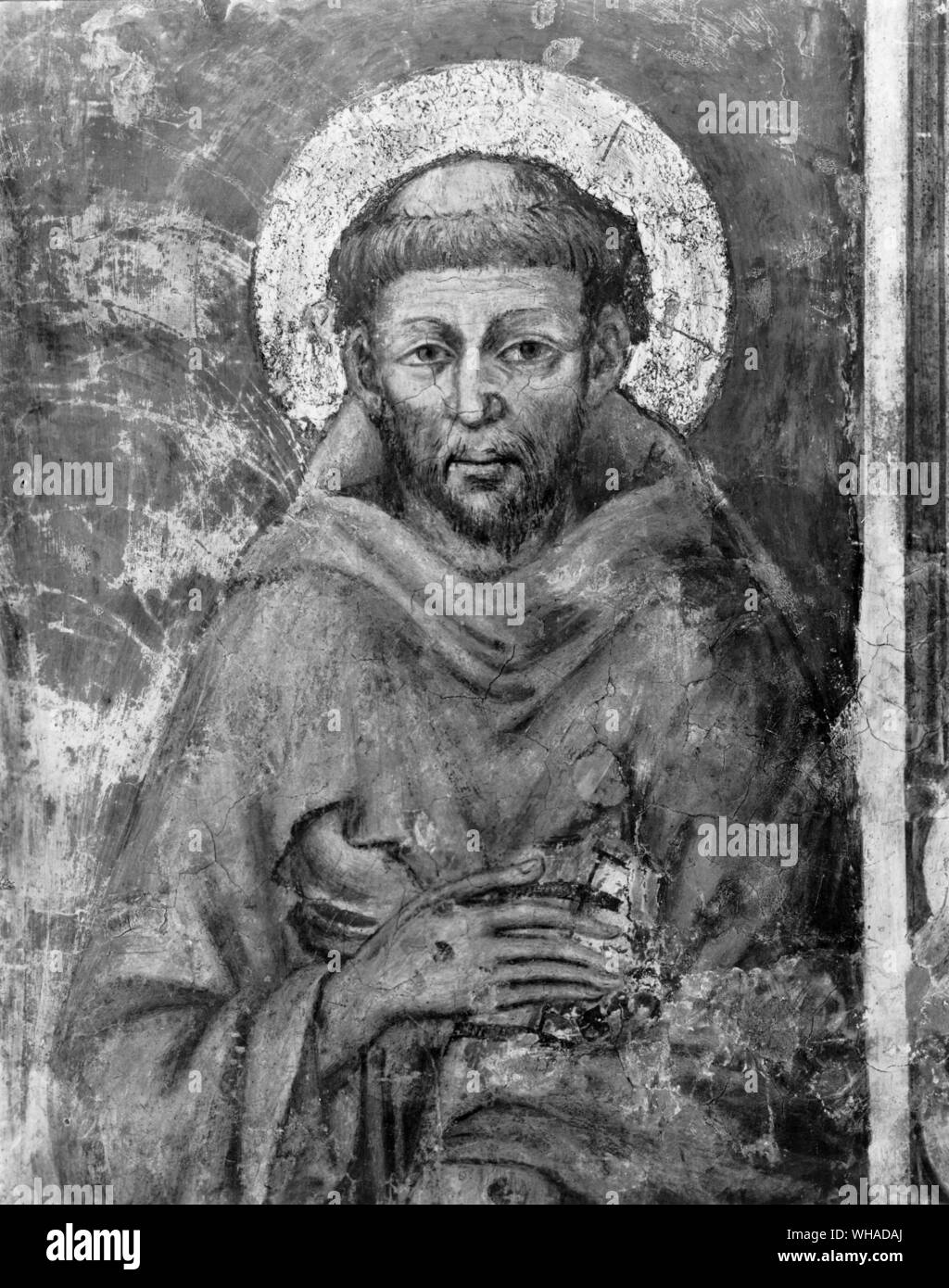 Cimabue st francis Black and White Stock Photos & Images - Alamy