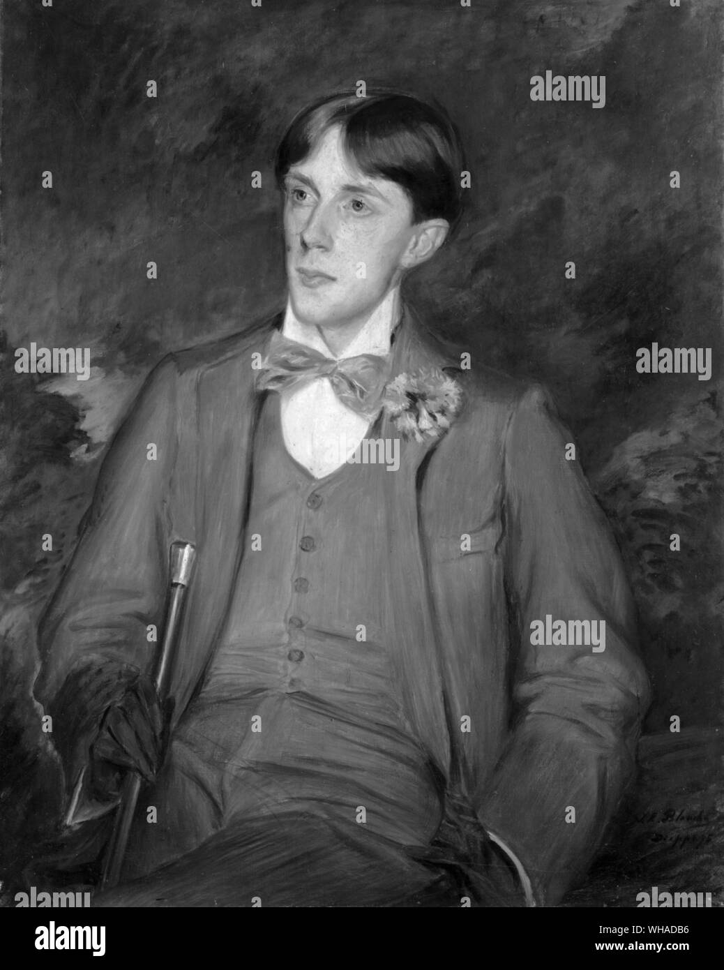 Aubrey Beardsley 1872-1898 by J E Blanche Stock Photo