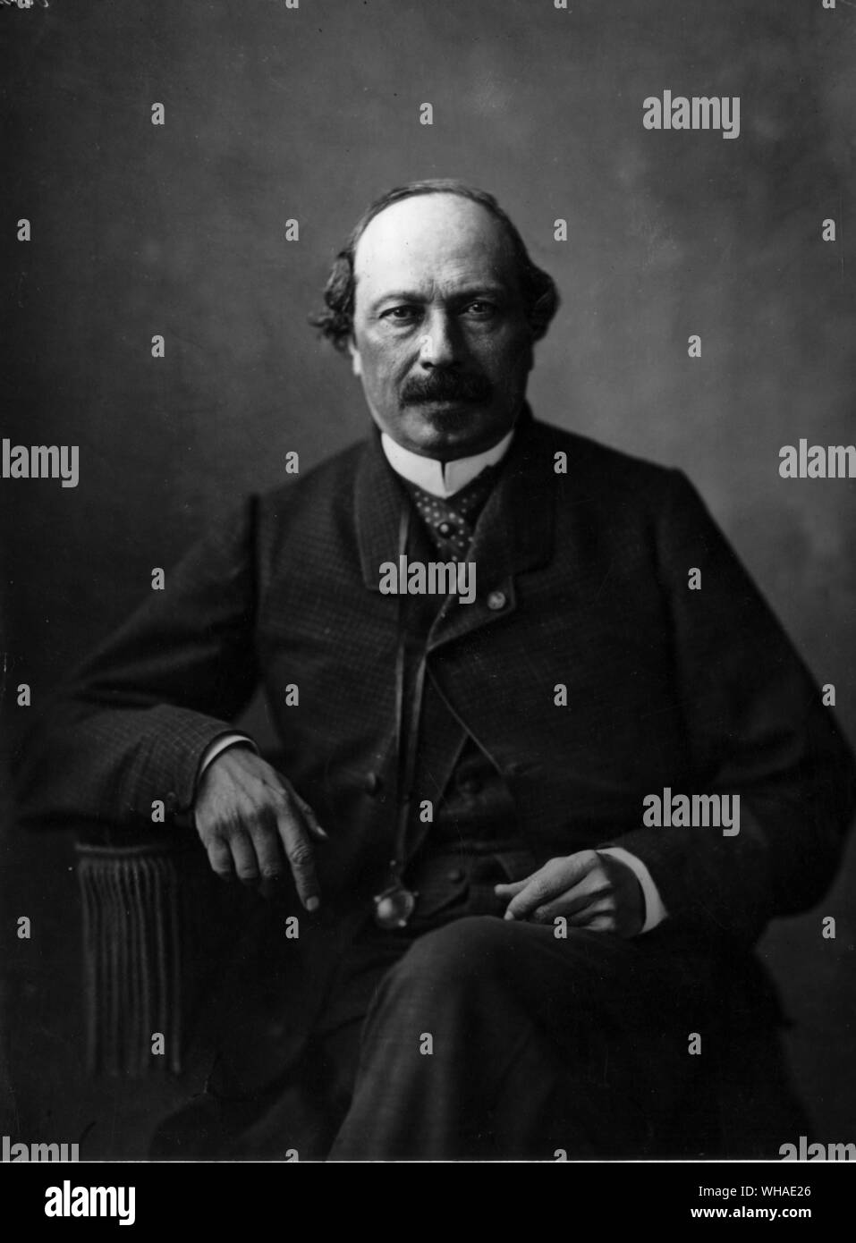 Francois Ponsard 18141867 photographed by Nadar c 1860s Stock Photo