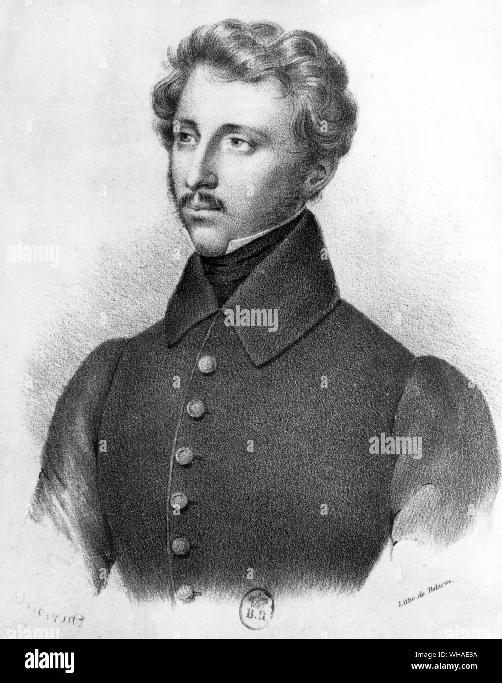 Charles Louis Napoleon Bonaparte 1808-1873 Stock Photo