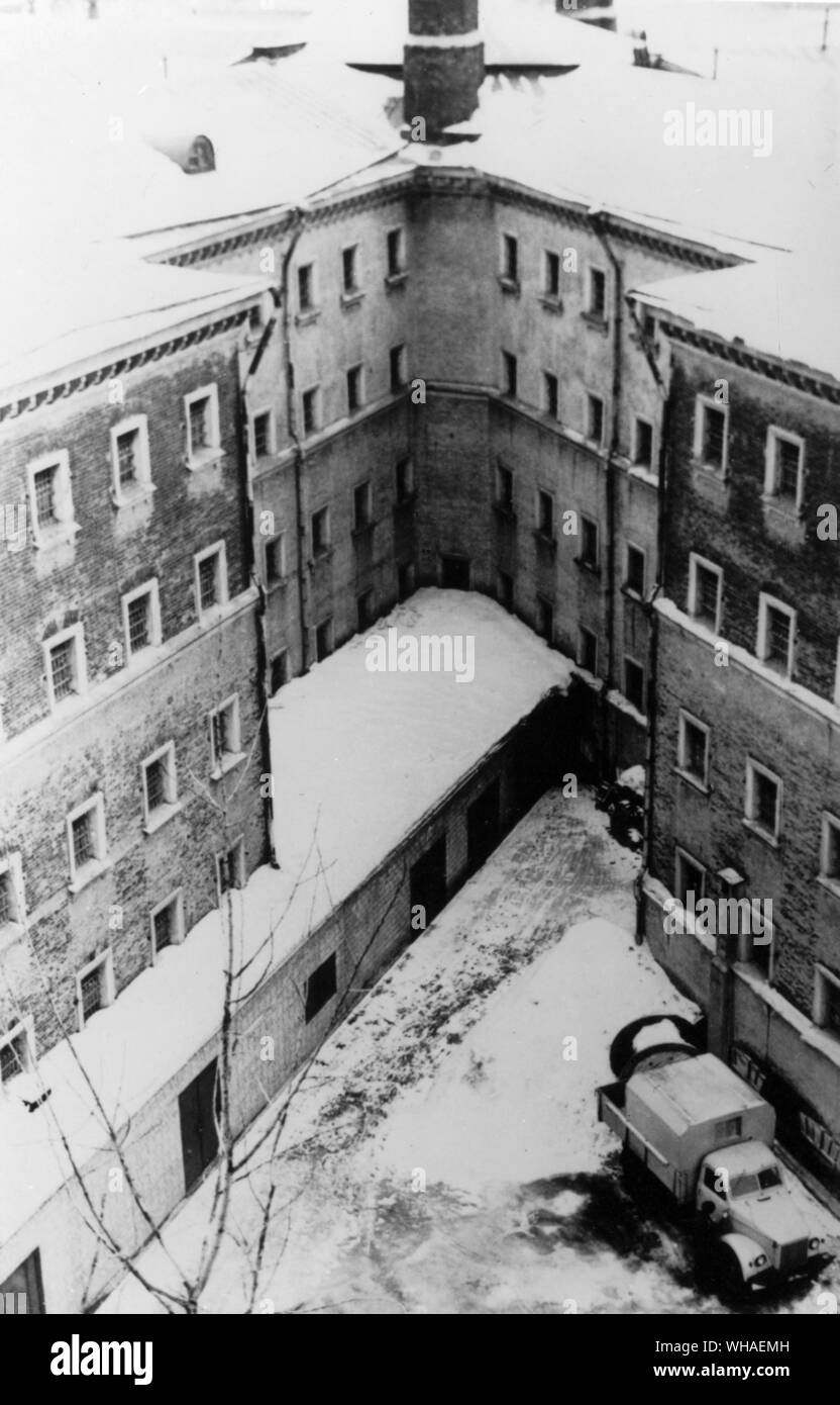 The KGB Lefortovo Investigations Prison in Moscow, where many of the best known dissenters have