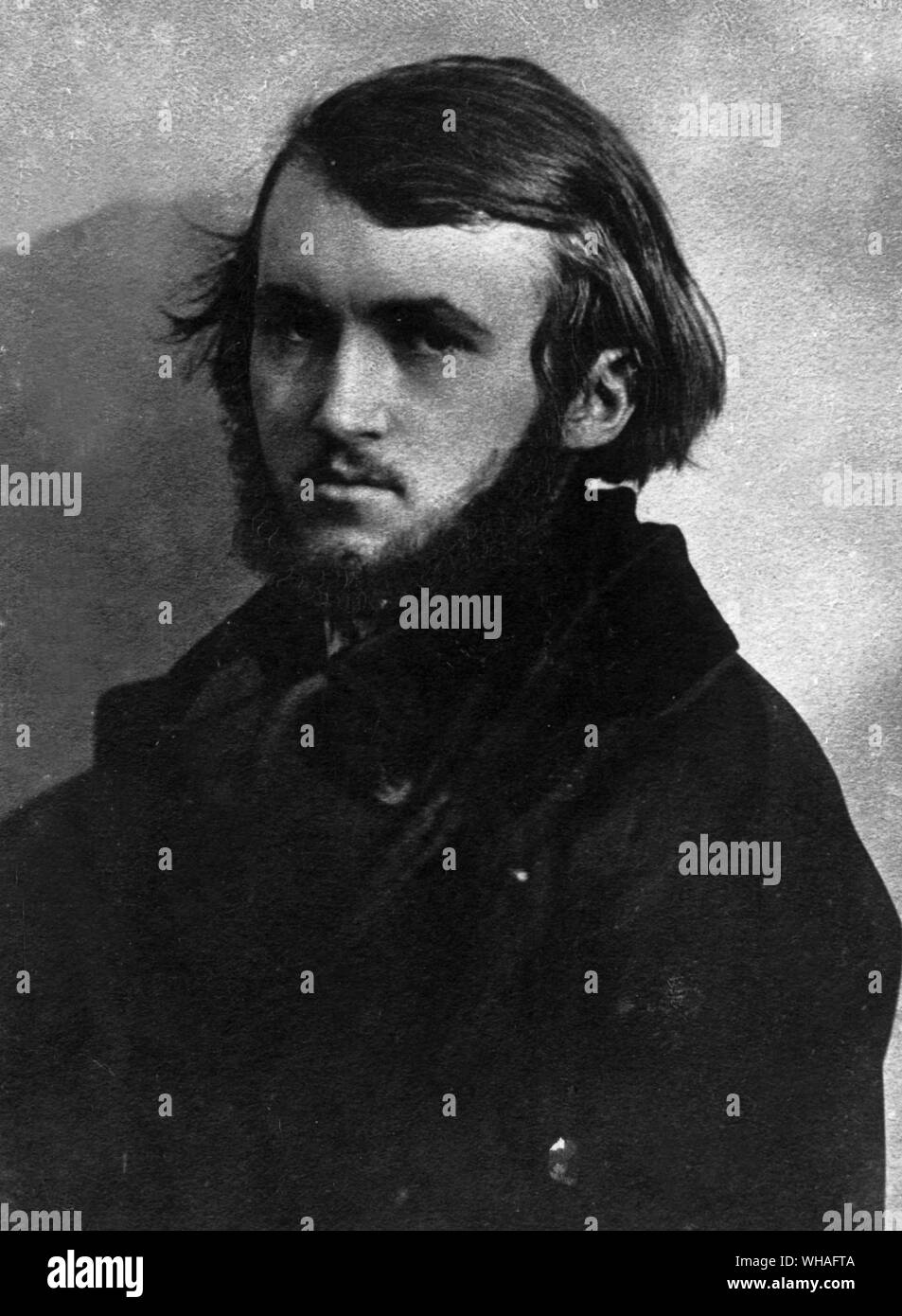 Gustave Dore 1833-83. taken in 1860s Stock Photo