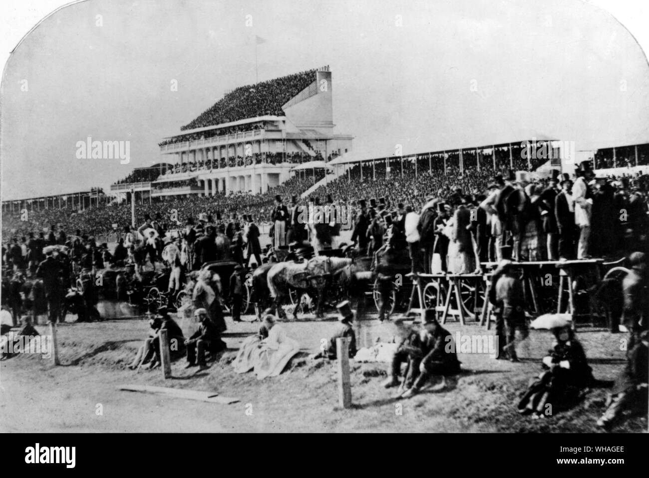 Derby day Black and White Stock Photos & Images Alamy