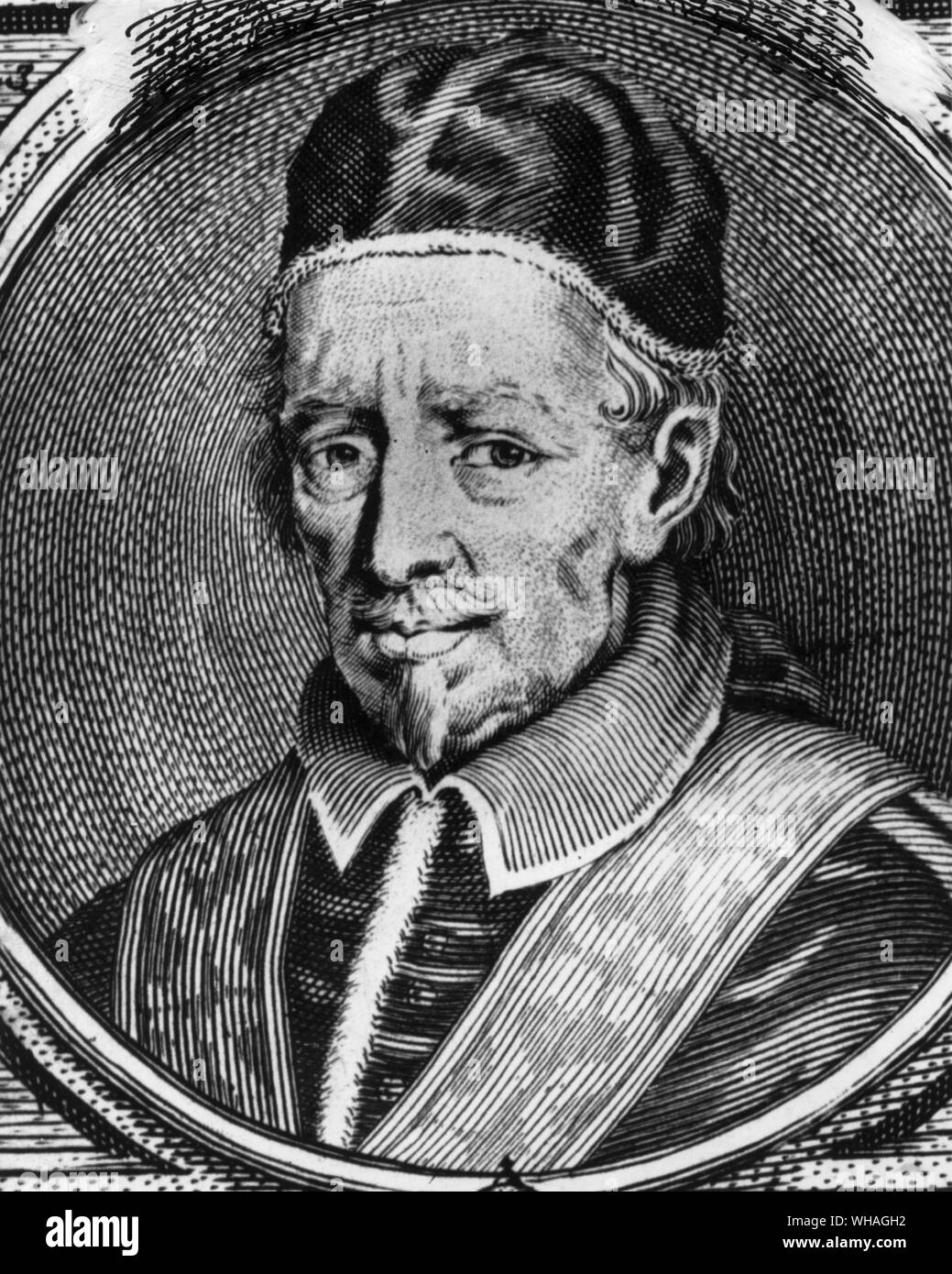 Pope Innocent XII 1691-1700. Innocent XII (orig. Antonio Pignatelli) Italian pope 1691-1700 _1615-1700 Stock Photo