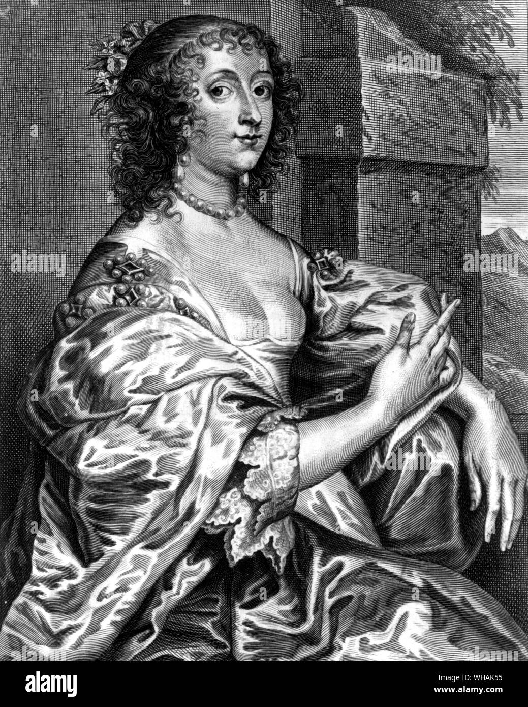 Lucy Percy Countess of Carlyle Stock Photo