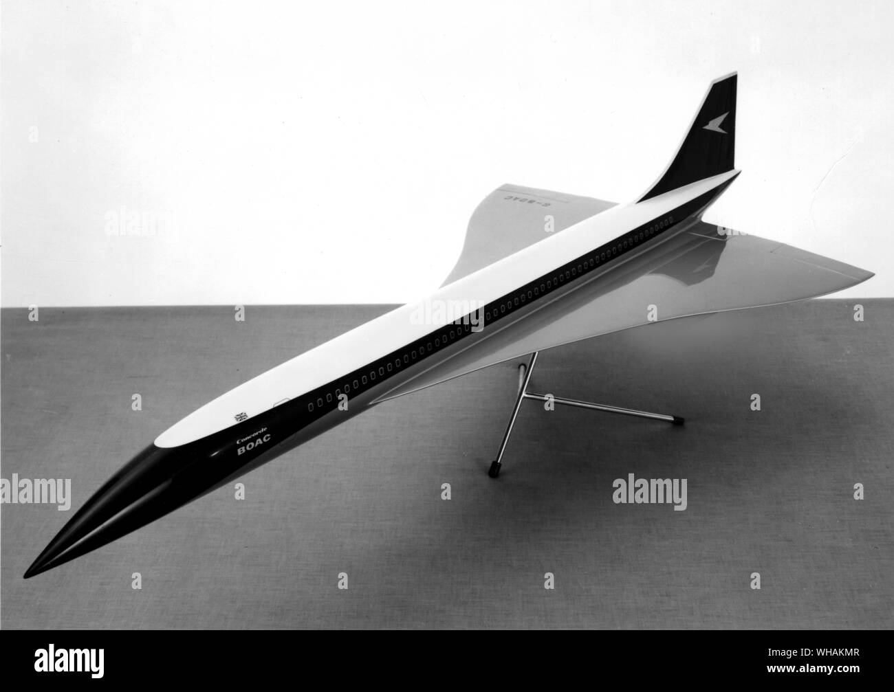 Model concorde Black and White Stock Photos & Images - Alamy