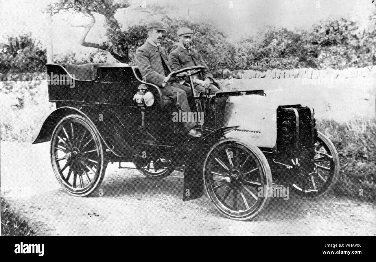 Stirling Daimler. 1902 Stock Photo - Alamy