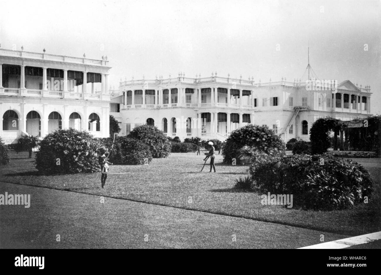 Simla. India. Of all of the Indian hill stations, Simla is the most well-known and the most-frequented, and it has previously been the subject of a few studies. It is from Simla that the British government of India partly conducted its affairs, and it is to Simla that, long after independence, the Indian middle classes continue to flock in the summers in record numbers every year Stock Photo