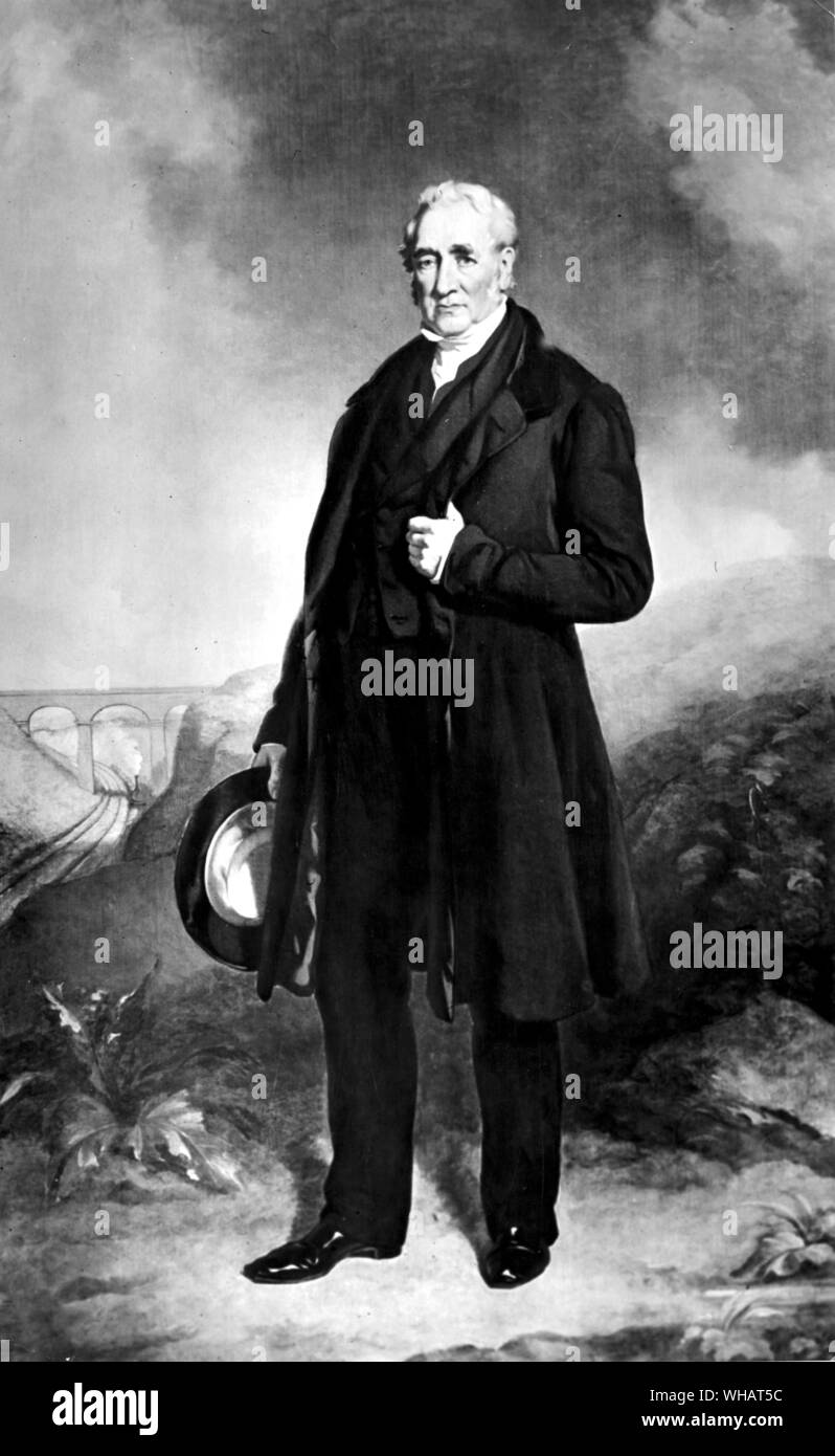 Robert Stephenson by John Lucas Stock Photo