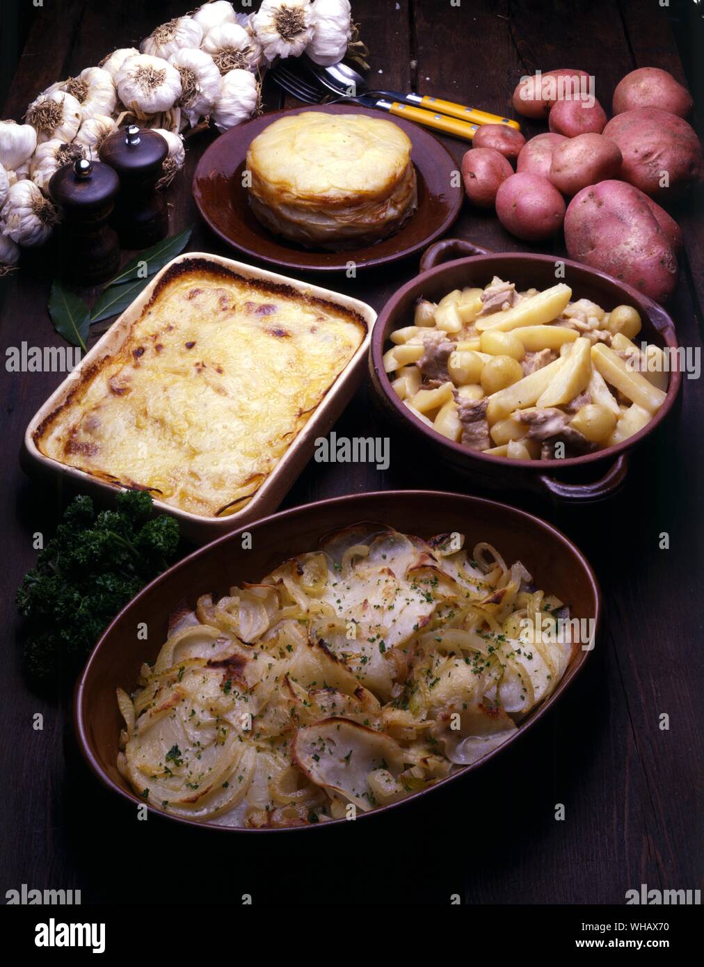 Gratin de pommes de terre hires stock photography and images Alamy