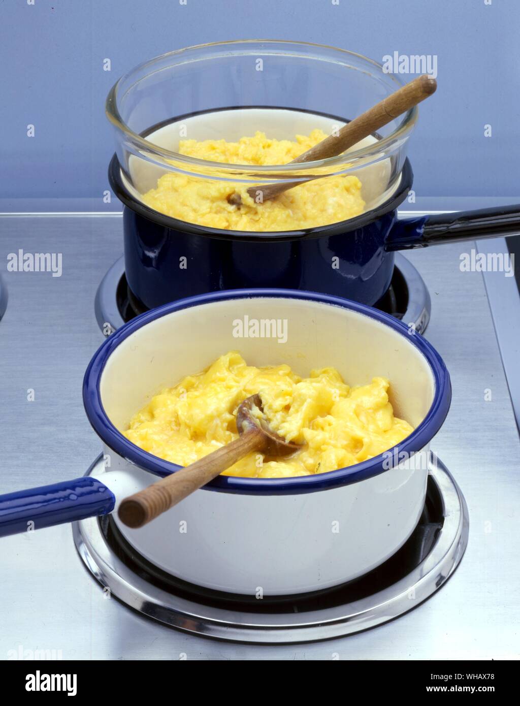 Scrambled Eggs Stock Photo