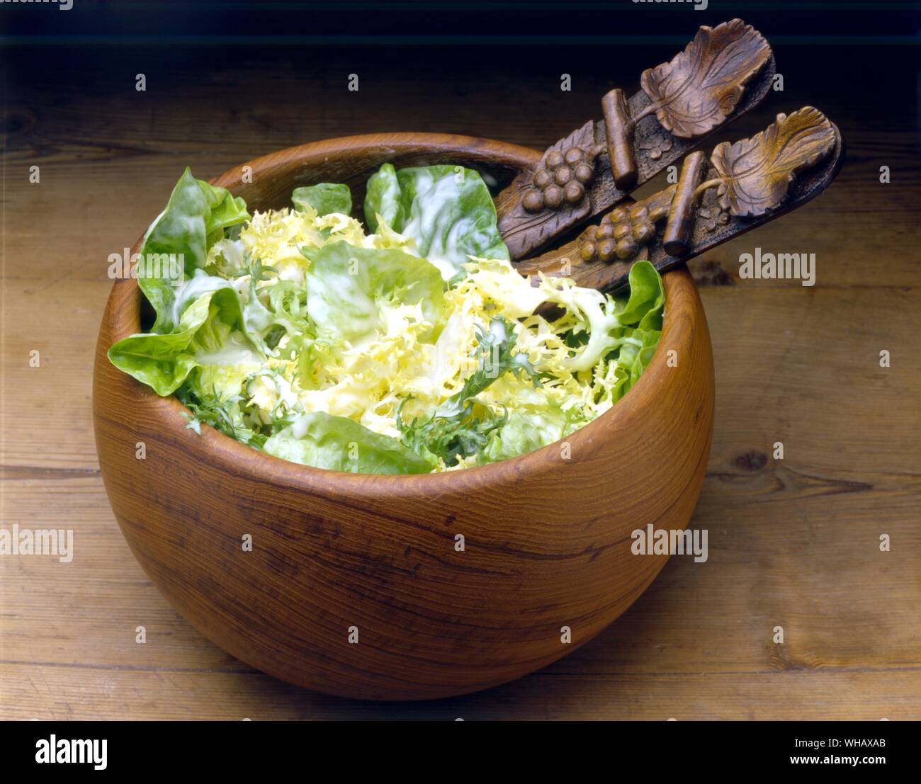 salad bowl Stock Photo