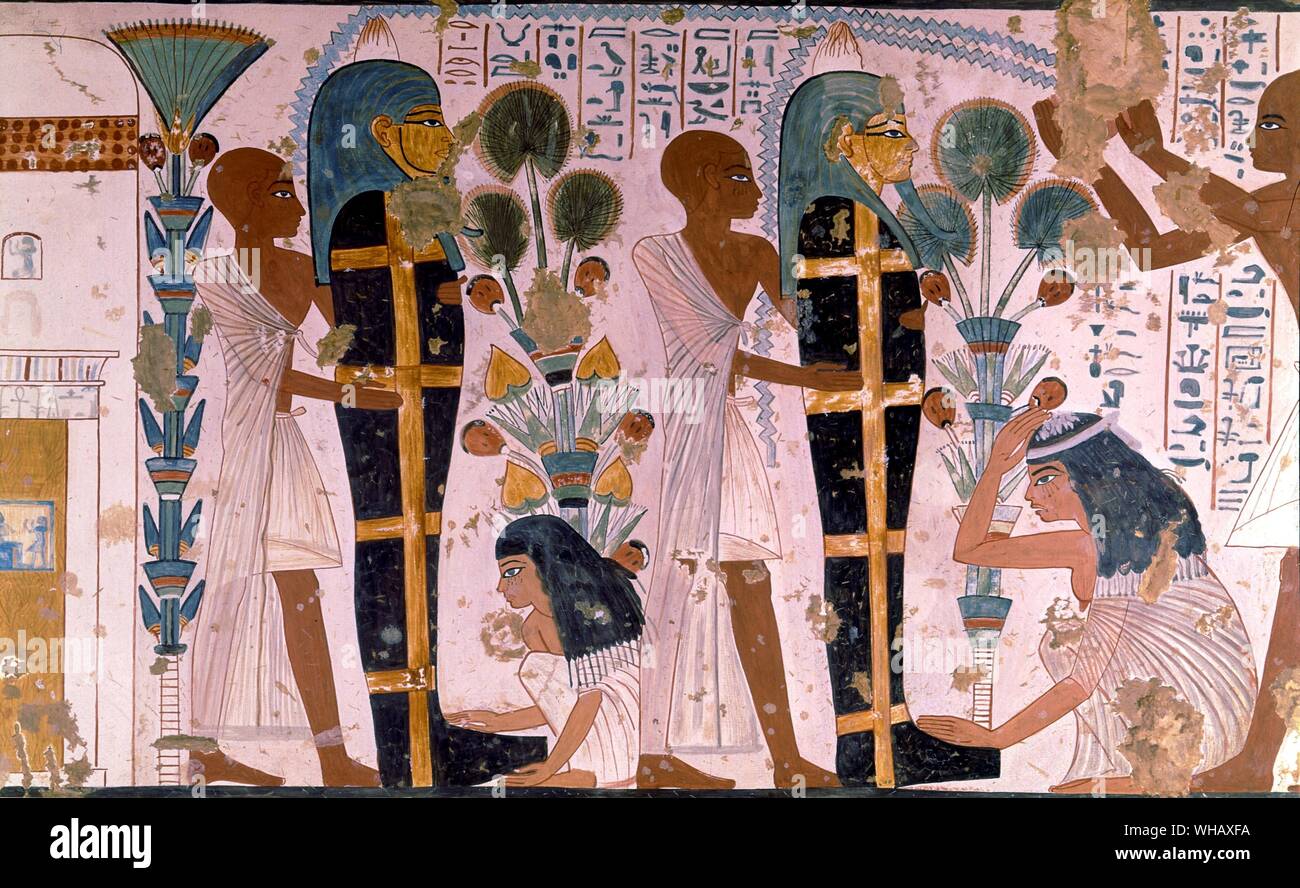 Nebamun tomb painting hi-res stock photography and images - Alamy