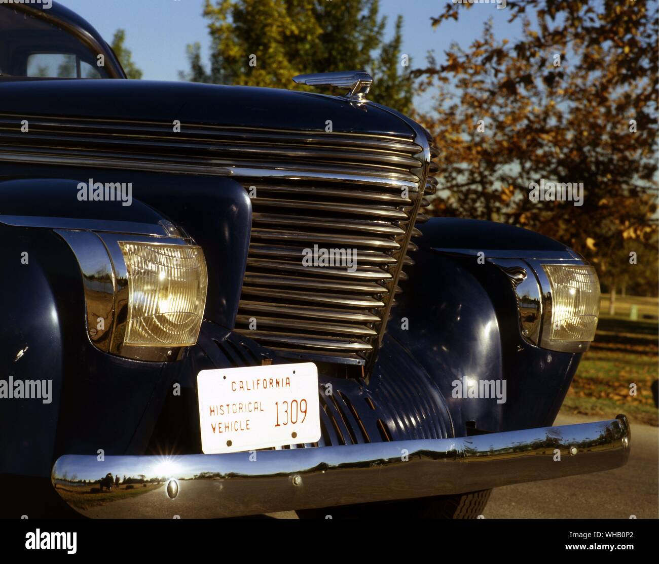 1939 Graham Sedan nick named sharknose. Lakewood, CA Stock Photo