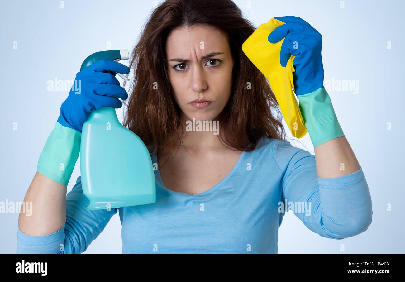 Unhappy housewife hi-res stock photography and images - Alamy